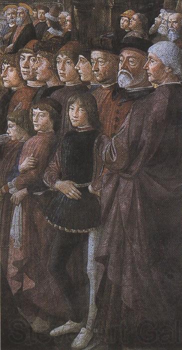 Sandro Botticelli Domenico Ghirlandaio,The Calling of the first Apostles,peter and Andrew (mk36)